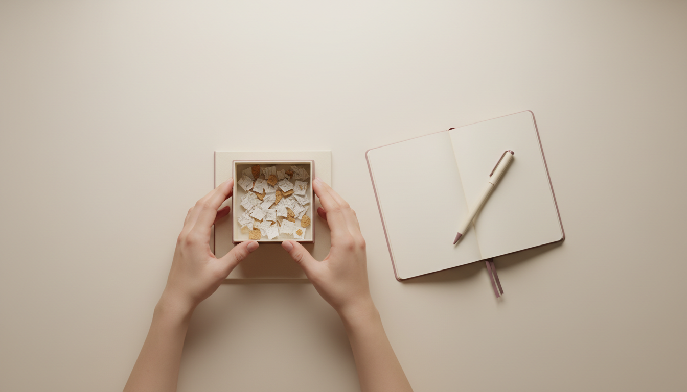 Imagem editorial — dignidade emocional