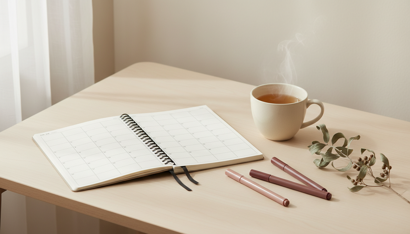 Imagem editorial — plano de 30 dias